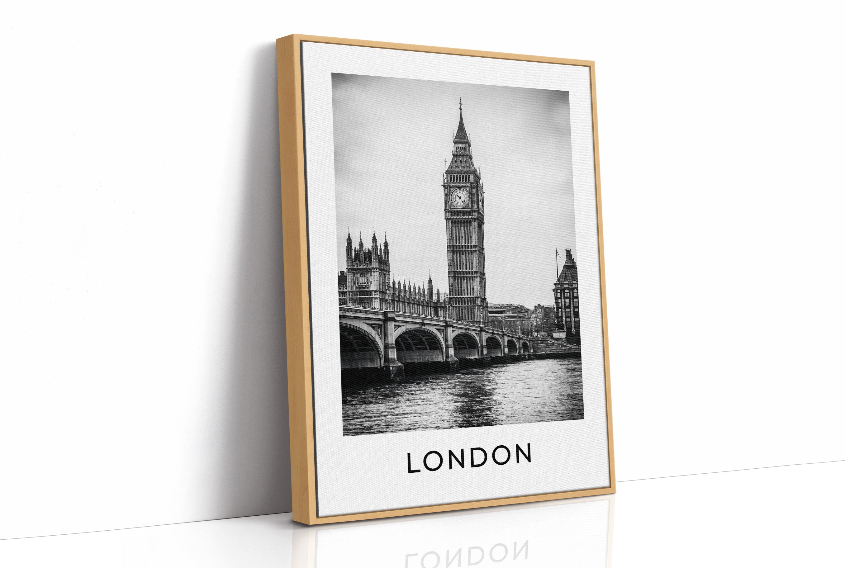 Big Ben Over The Thames