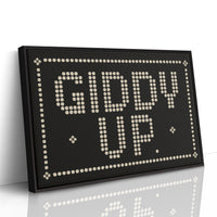 Giddy Up Western Typography
