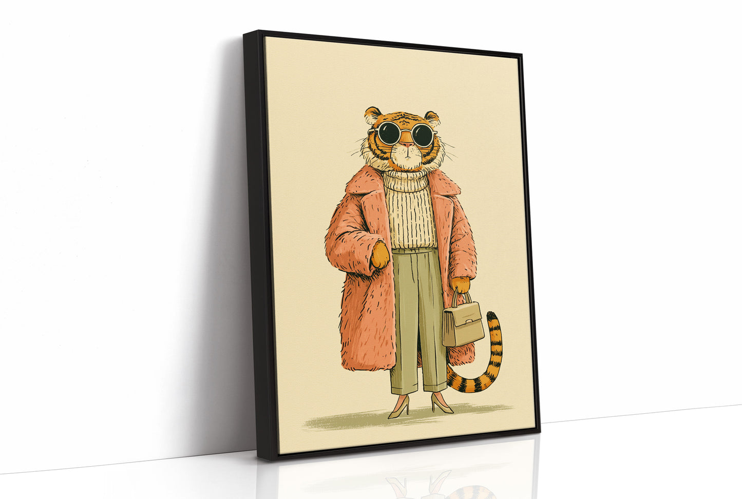Tiger in a Trench Coat, Dressed to Kill