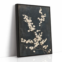 Blossoms on Aged Canvas