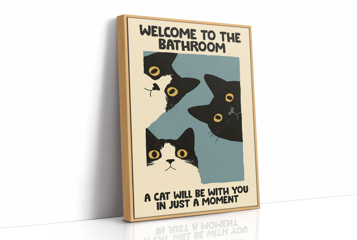 Your Bathroom Audience Has Arrived