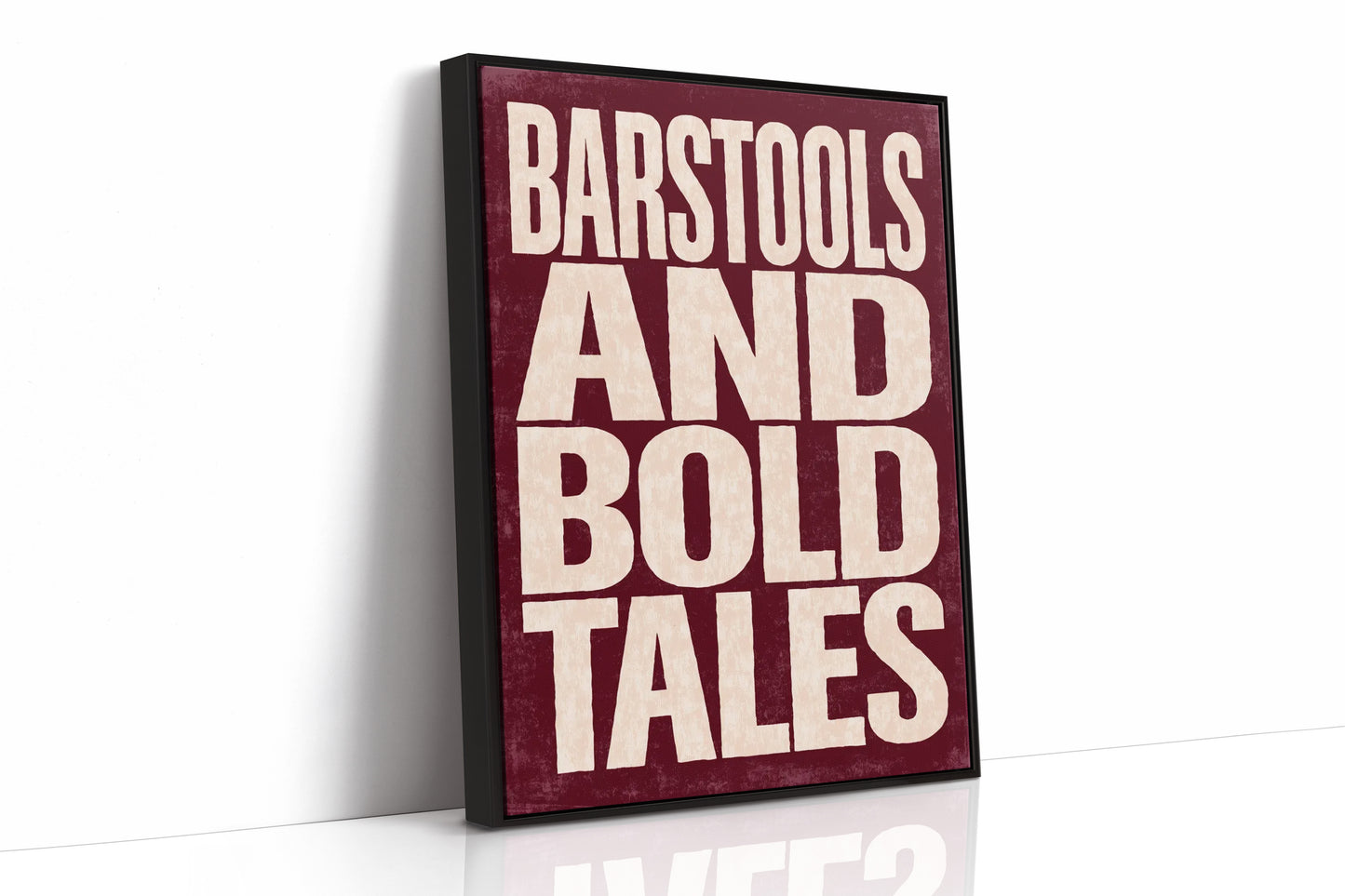Barstools and Bold Tales