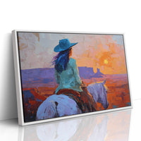 Wild Horses Chase Desert Sunsets