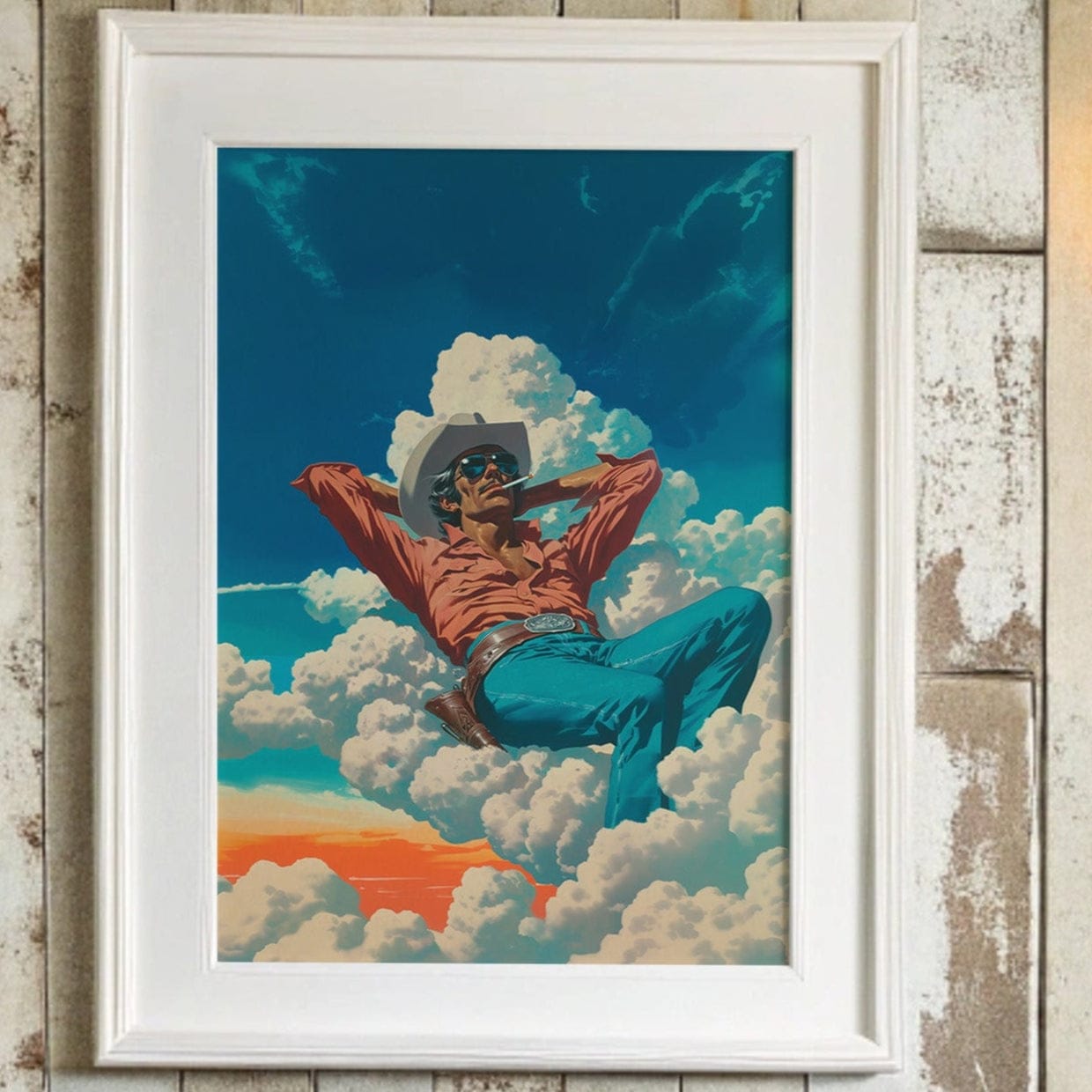 Clouds Cradle Western Afternoon Dreams