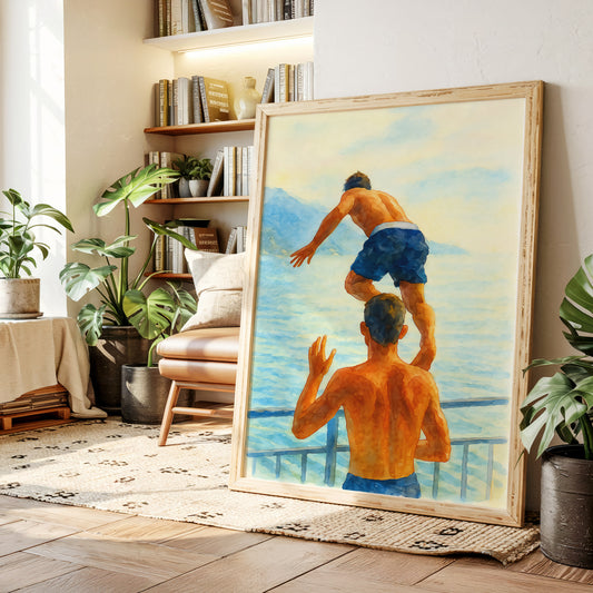 Summer Leaps Into Ocean Blue