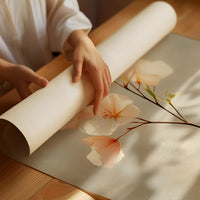 Delicate Blossoms in Blush and Cream