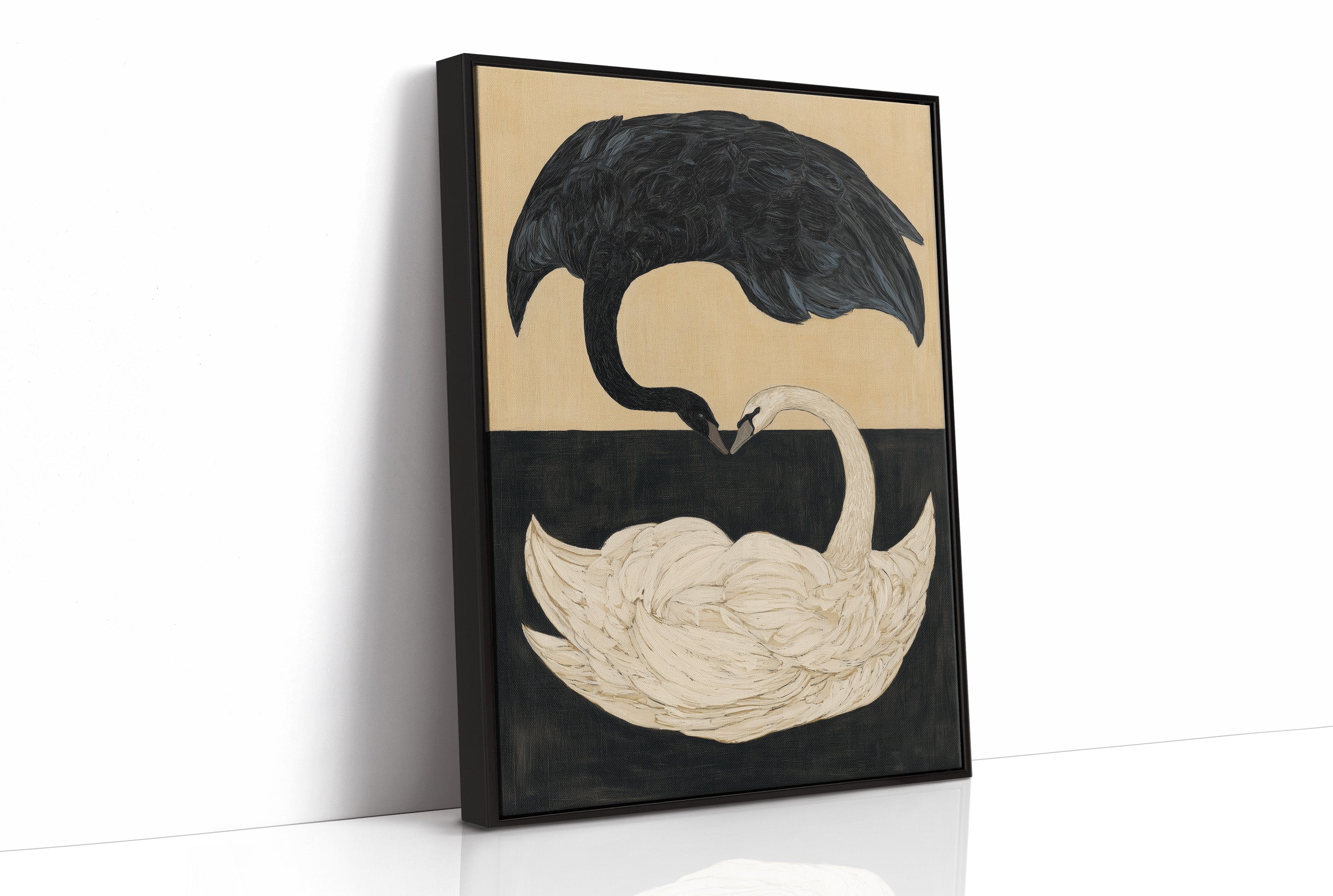 Two Swans, One Heart