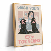 Hygiene Reminder, Paws Up Edition