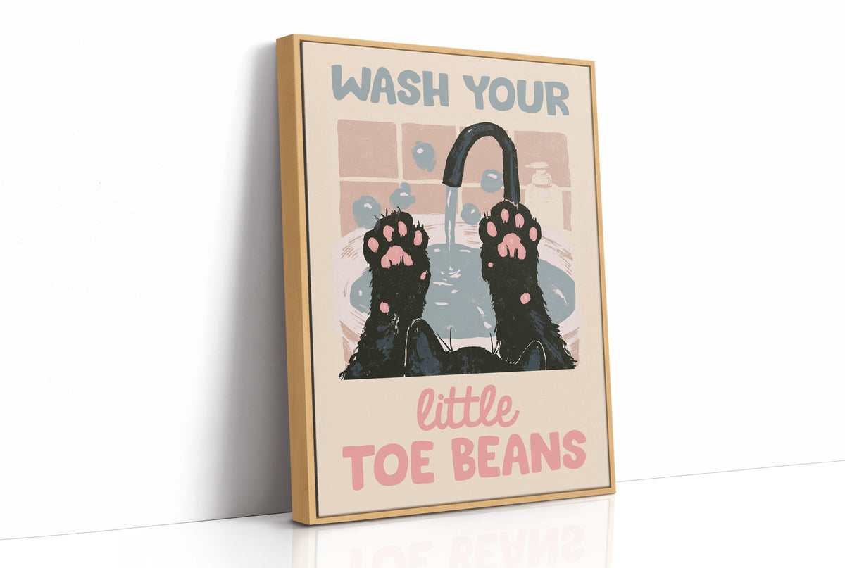 Hygiene Reminder, Paws Up Edition