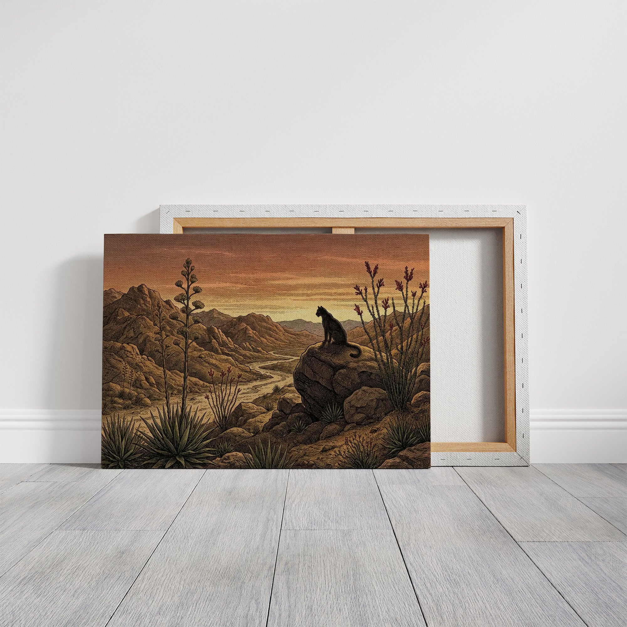 Mountain Lion at Dusk