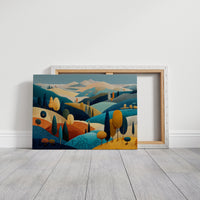 Tuscan Hills Wear Autumn's Colors