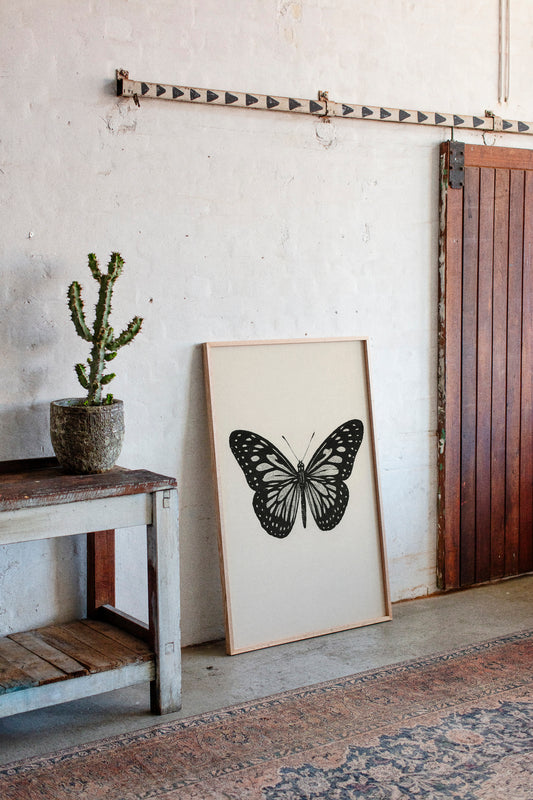 Monarch in Ink and Silence