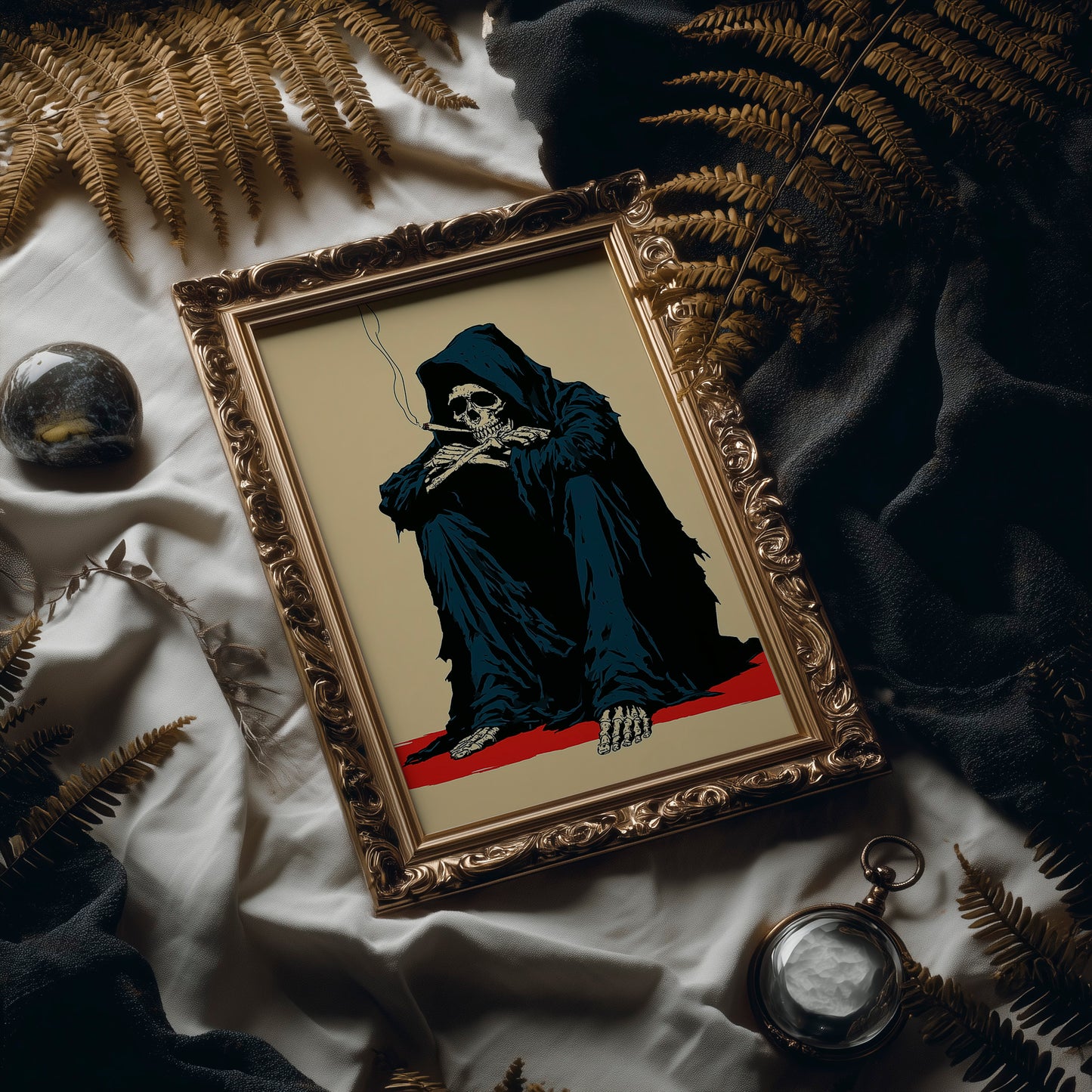 Death Takes a Smoke Break