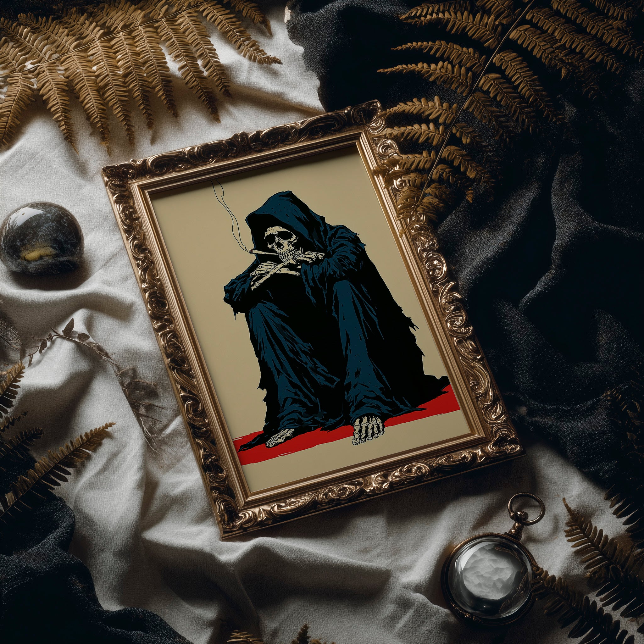 Death Takes a Smoke Break