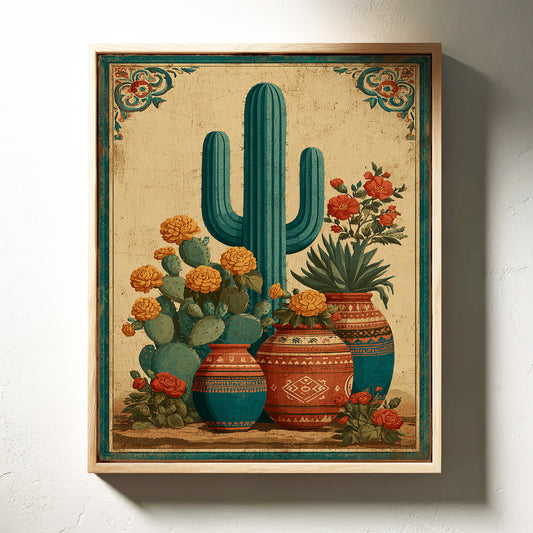 Cacti And Clay: A Desert Tale