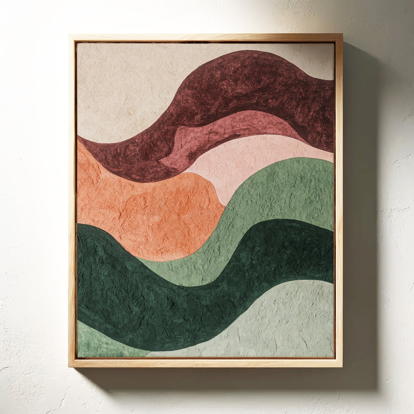 Waves Of Earth Dance Together