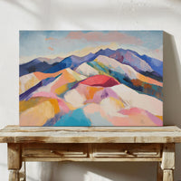 Mountains Wear Their Summer Colors