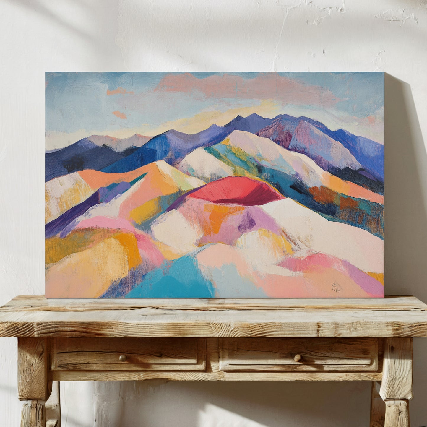 Mountains Wear Their Summer Colors