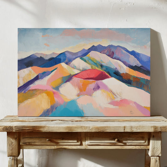 Mountains Wear Their Summer Colors