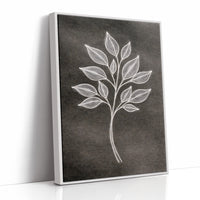 Luminous Foliage Against Midnight Canvas
