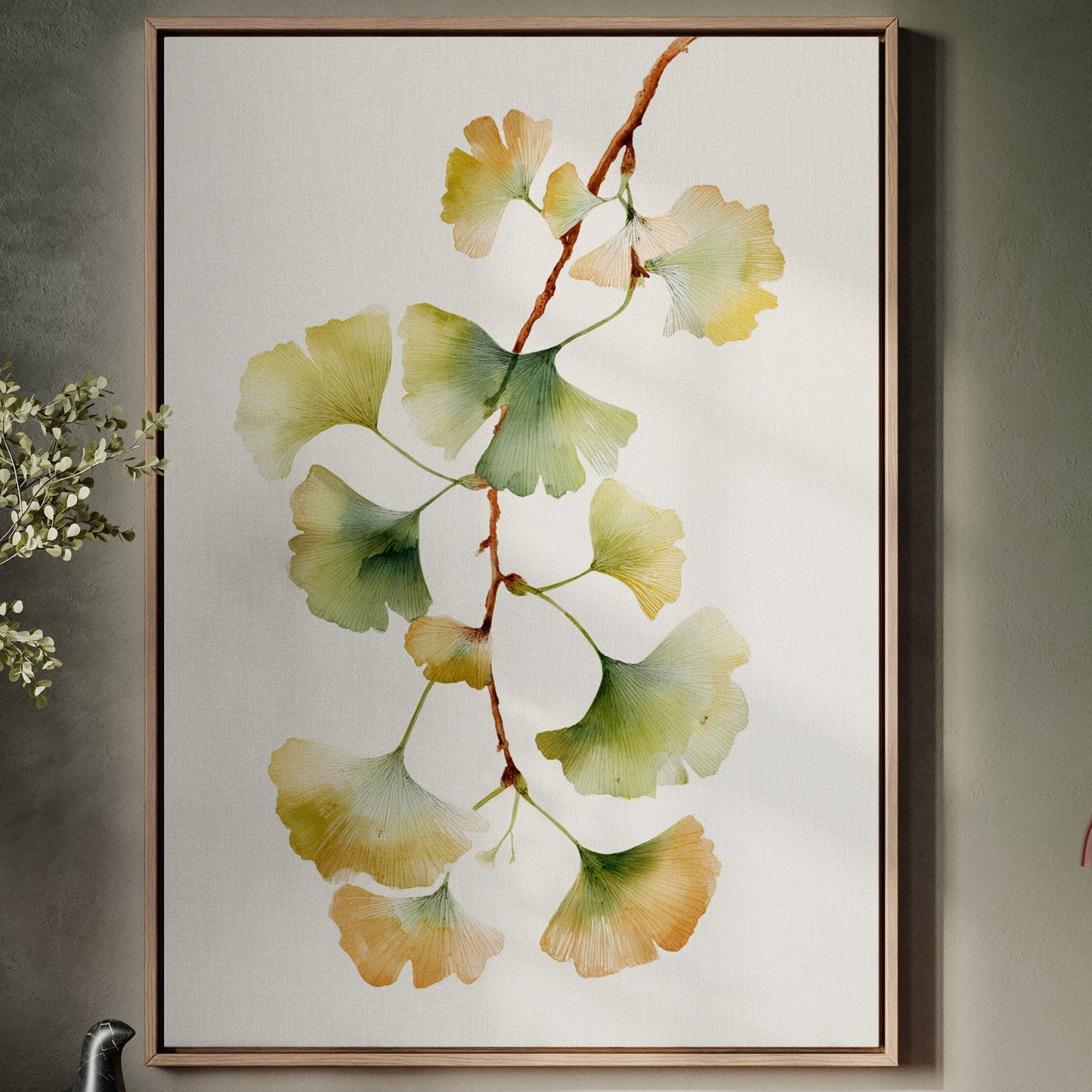 Ginkgo Leaves Write Nature's Poem