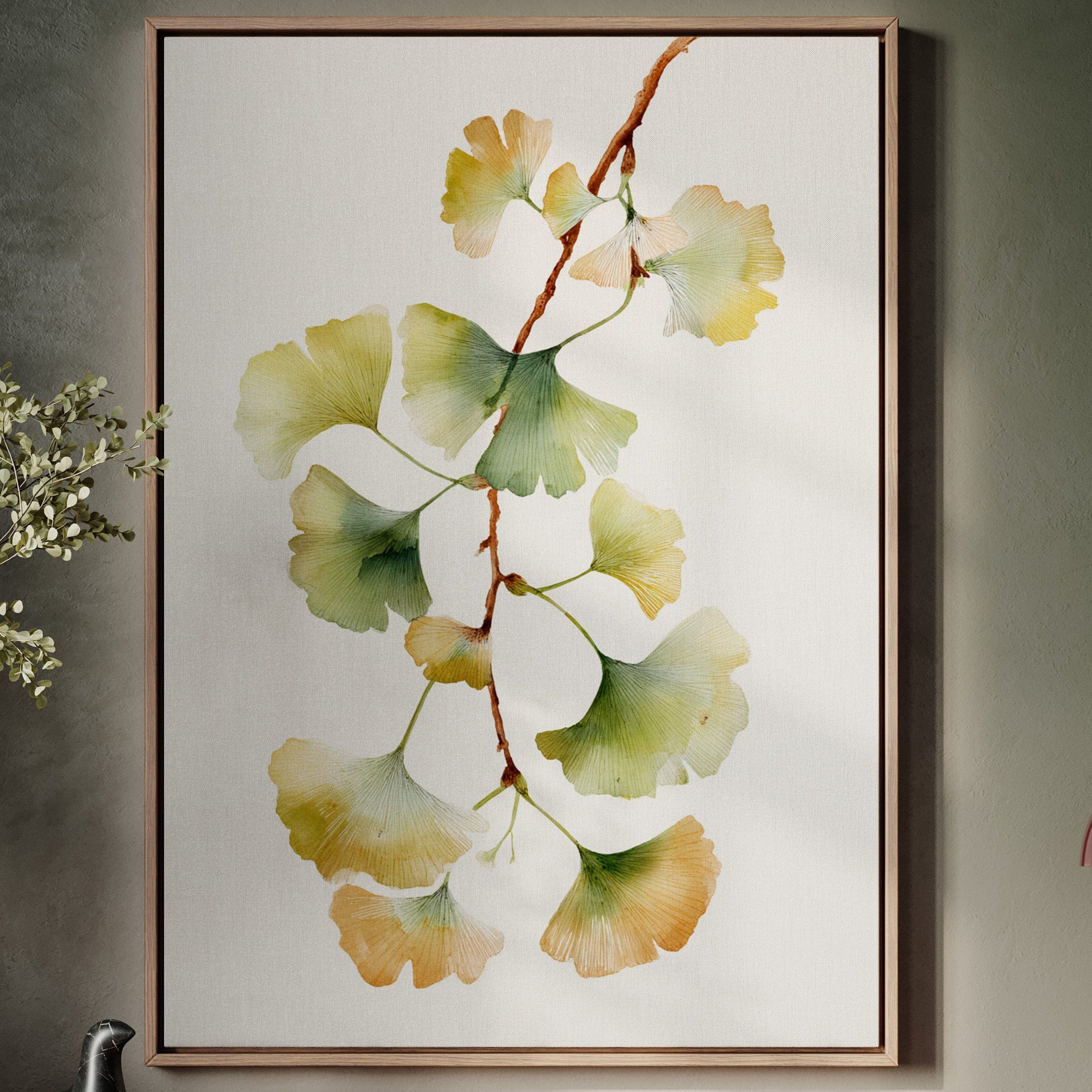 Ginkgo Leaves Write Nature's Poem