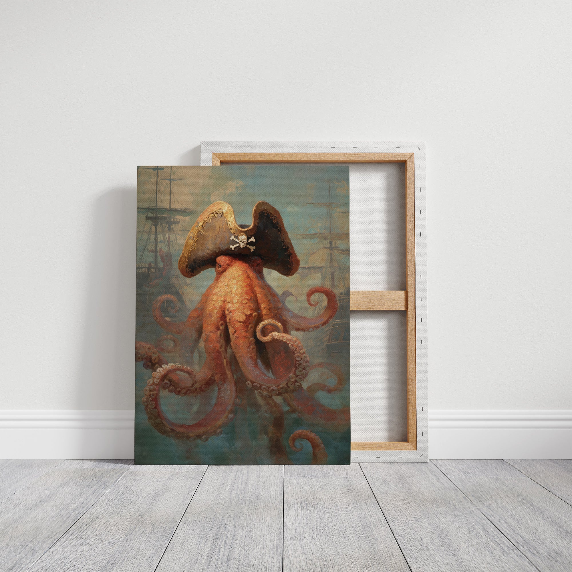 Tentacled Captain of Phantom Seas