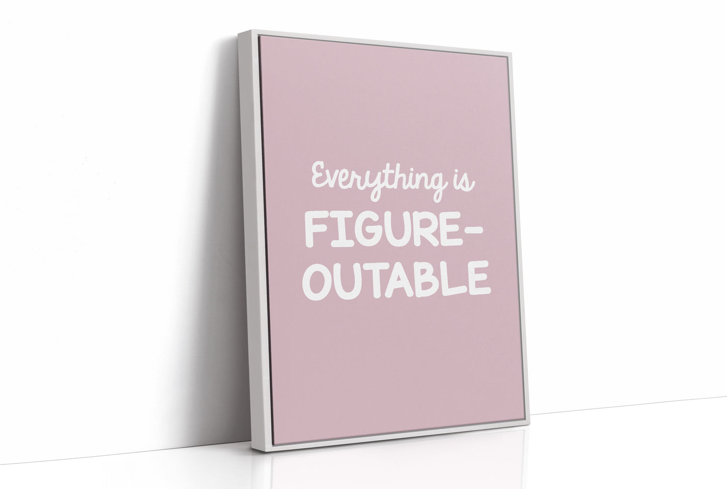 Everything Is Figureoutable