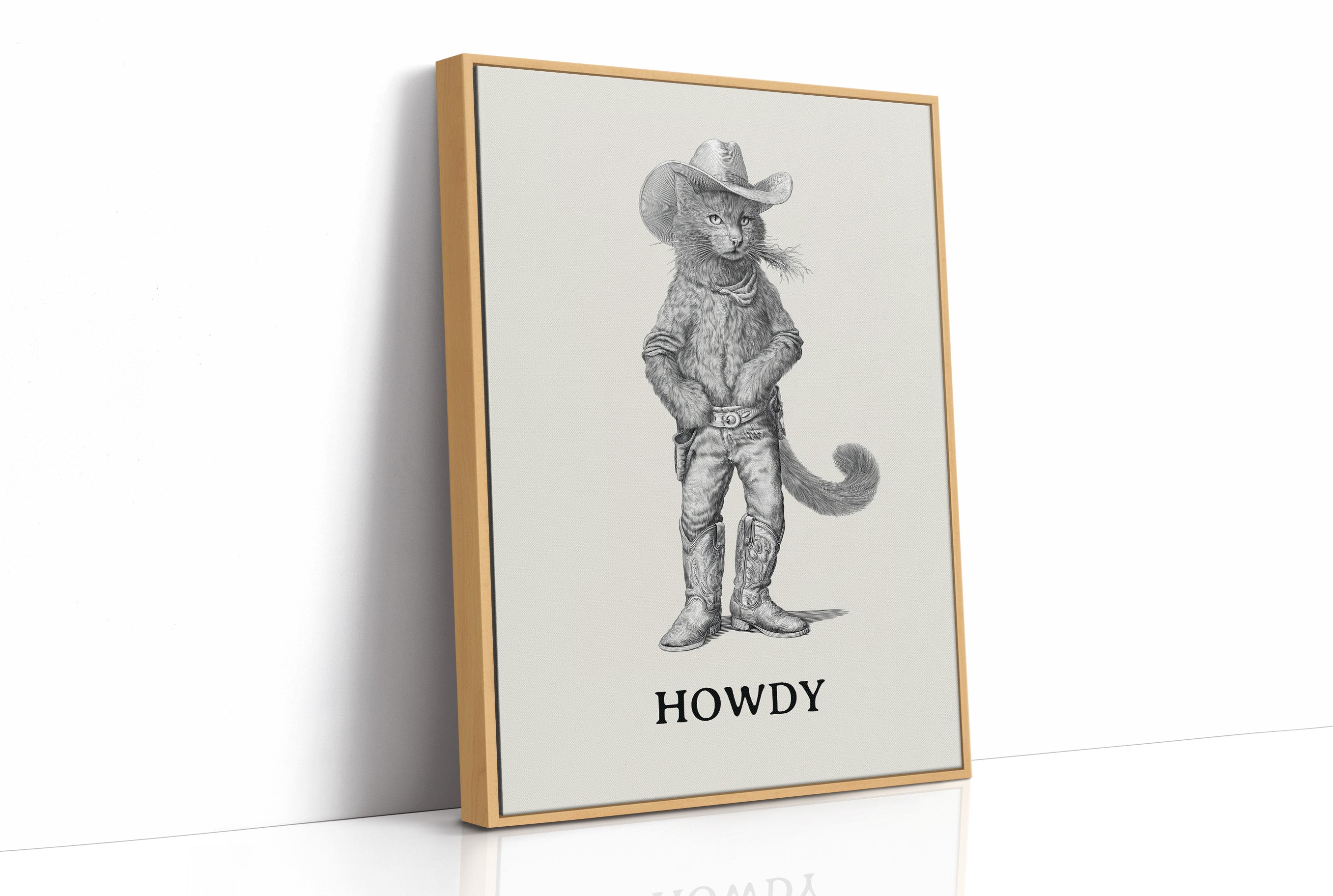 Howdy Cowboy Cat