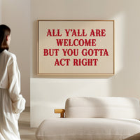 Act Right or Git