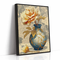 Kintsugi and Peony Bloom