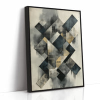 Geometric Shadows Dance At Dawn