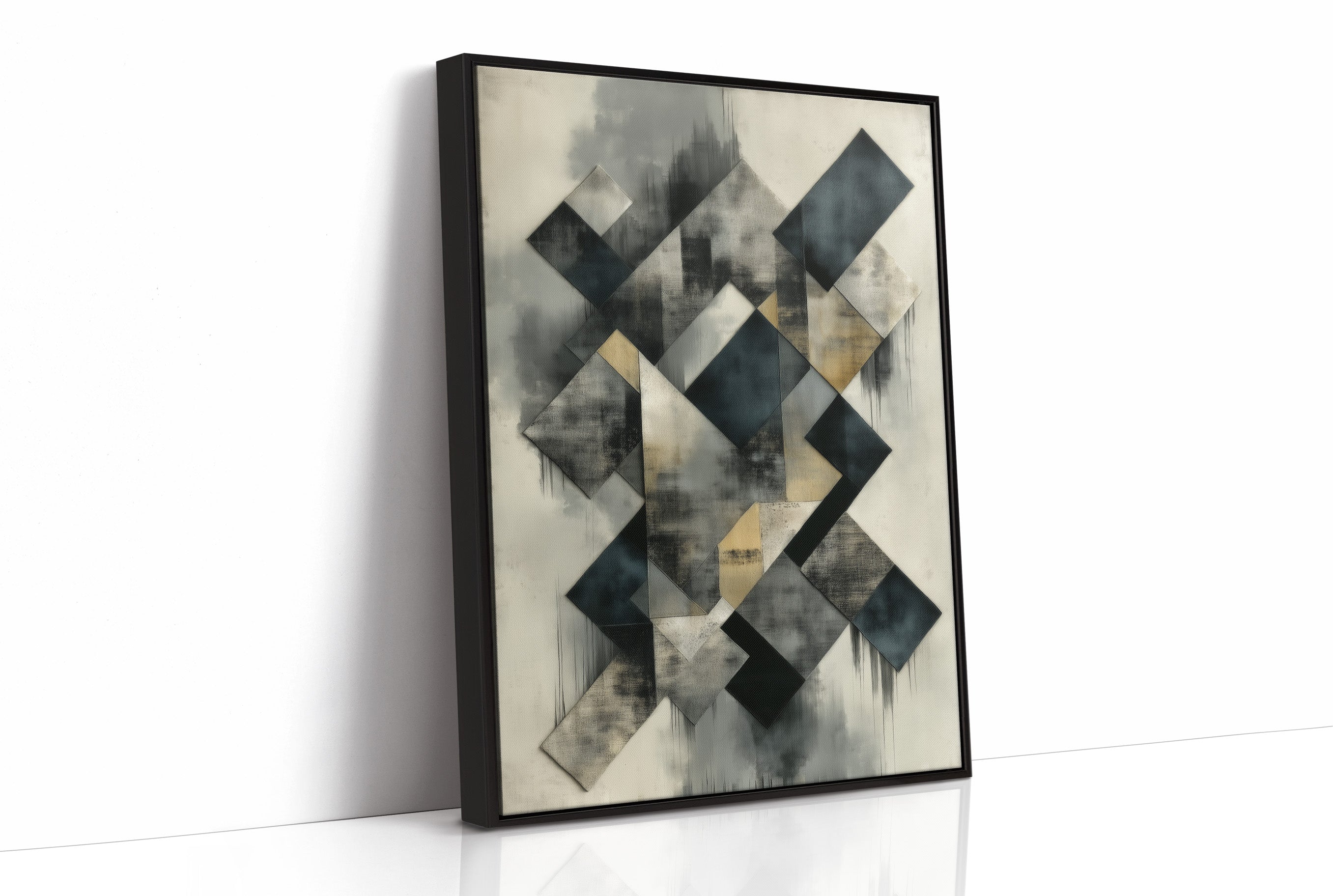 Geometric Shadows Dance At Dawn