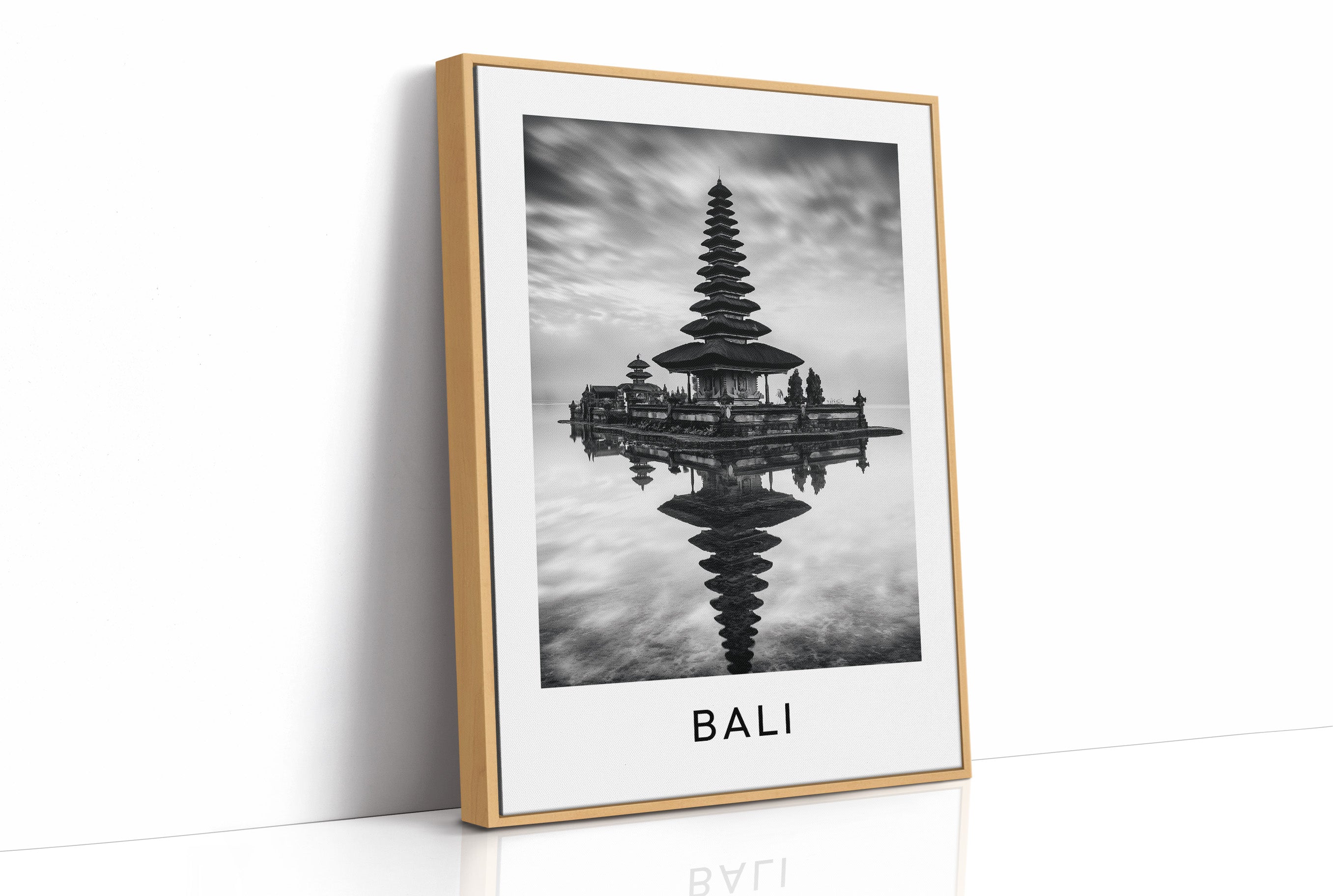 Lake Temple Reflection Study