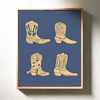 Boots Tell Tales Of Prairie Wind