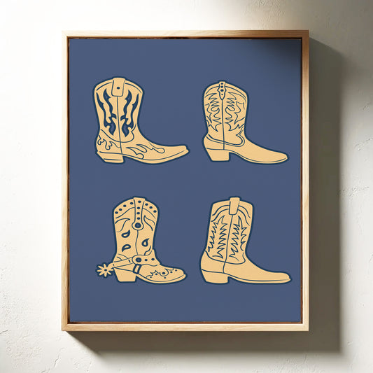 Boots Tell Tales Of Prairie Wind