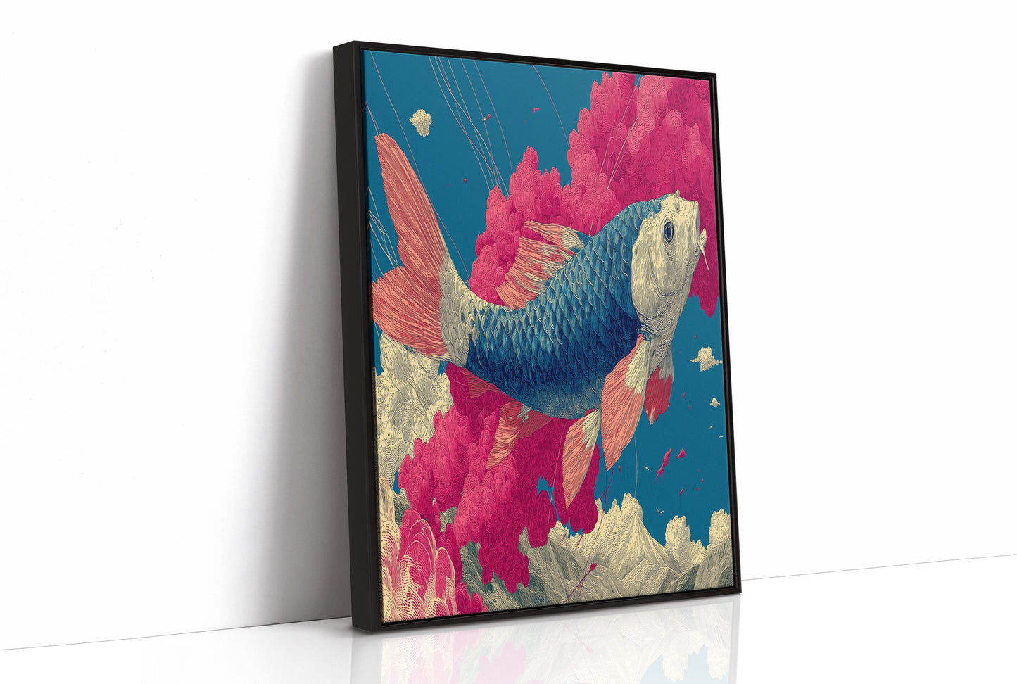 Koi Through the Coral Clouds