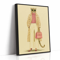 Leopard in Leopard: The Chicest Print Clash