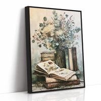 Eucalyptus & Pressed Blooms, Reading Corner