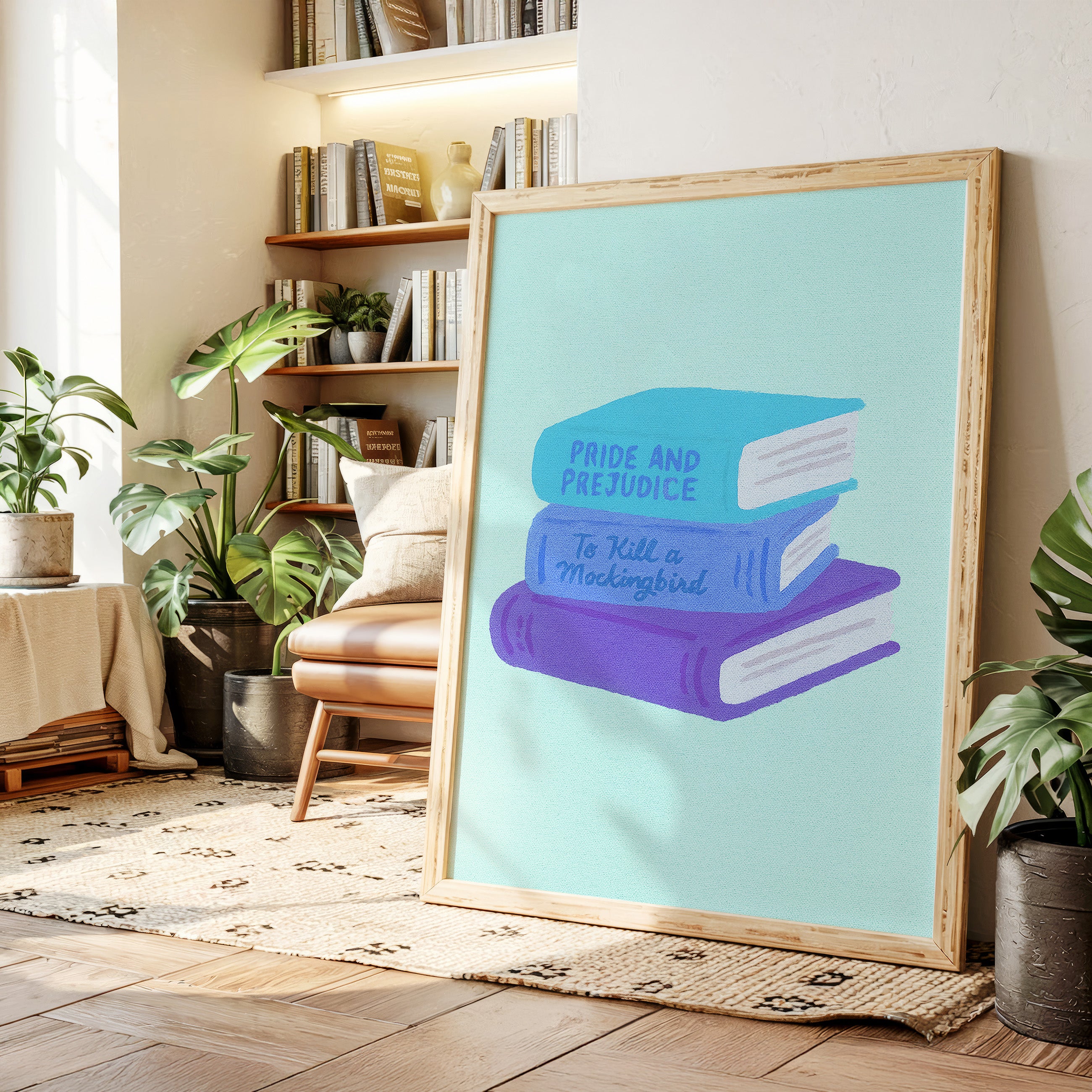 Classic Books Meet Desert Solitude