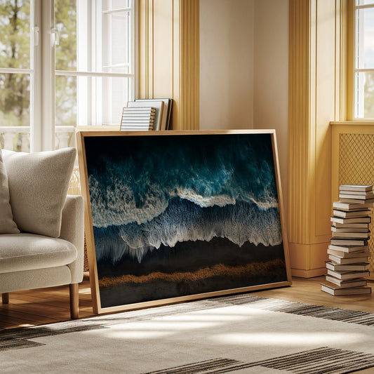 Tides Draw Maps In Azure Light