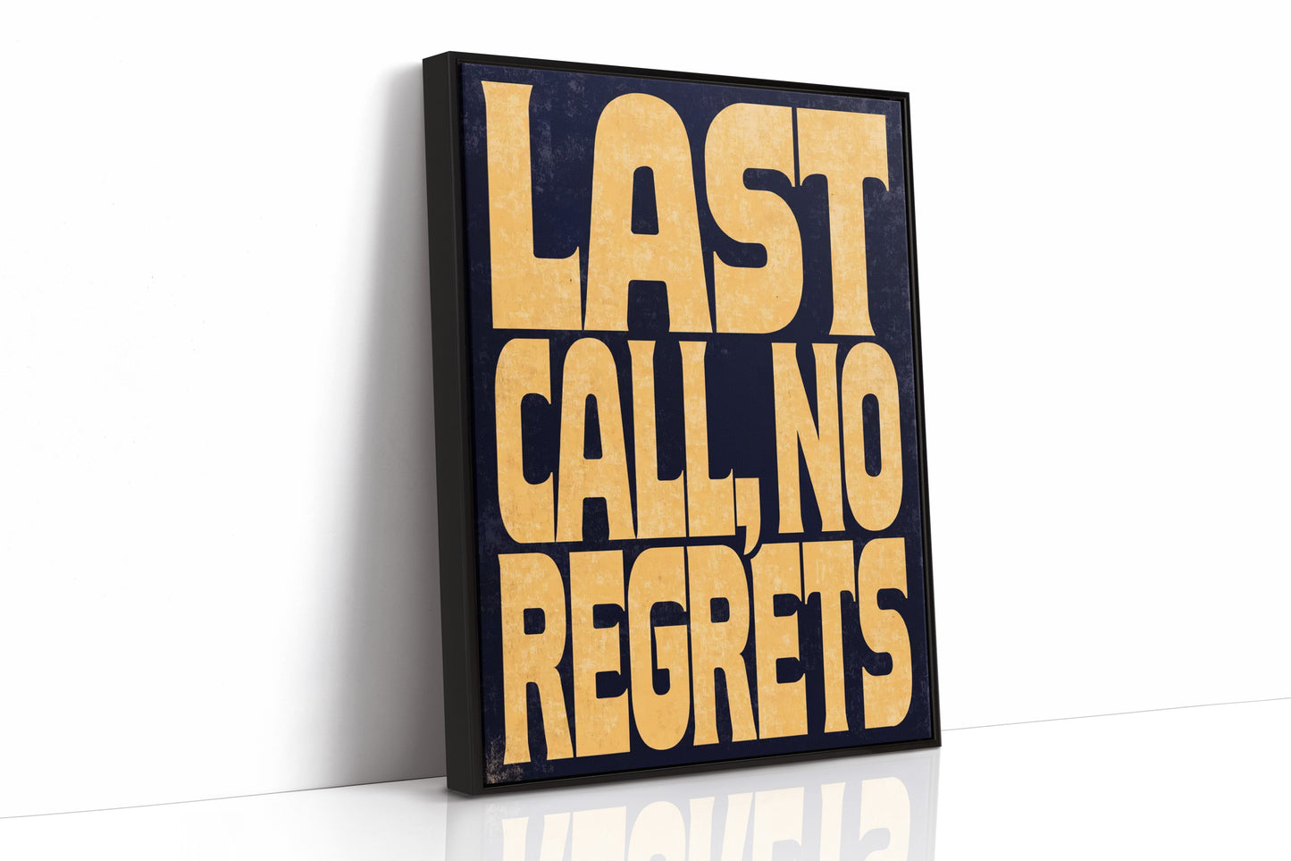 Last Call, No Regrets