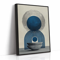 Blue Circles Dance In Morning Light