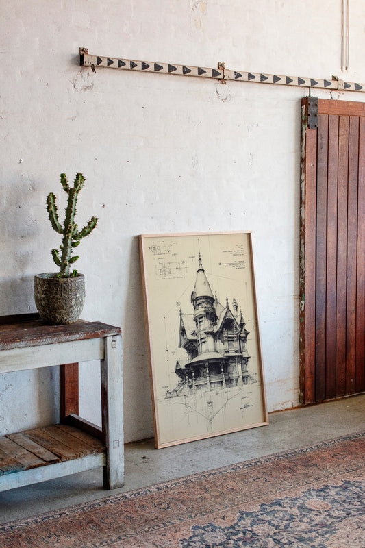 Blueprints of Forgotten Elegance