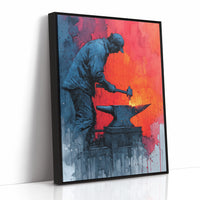Blacksmith at the Forge