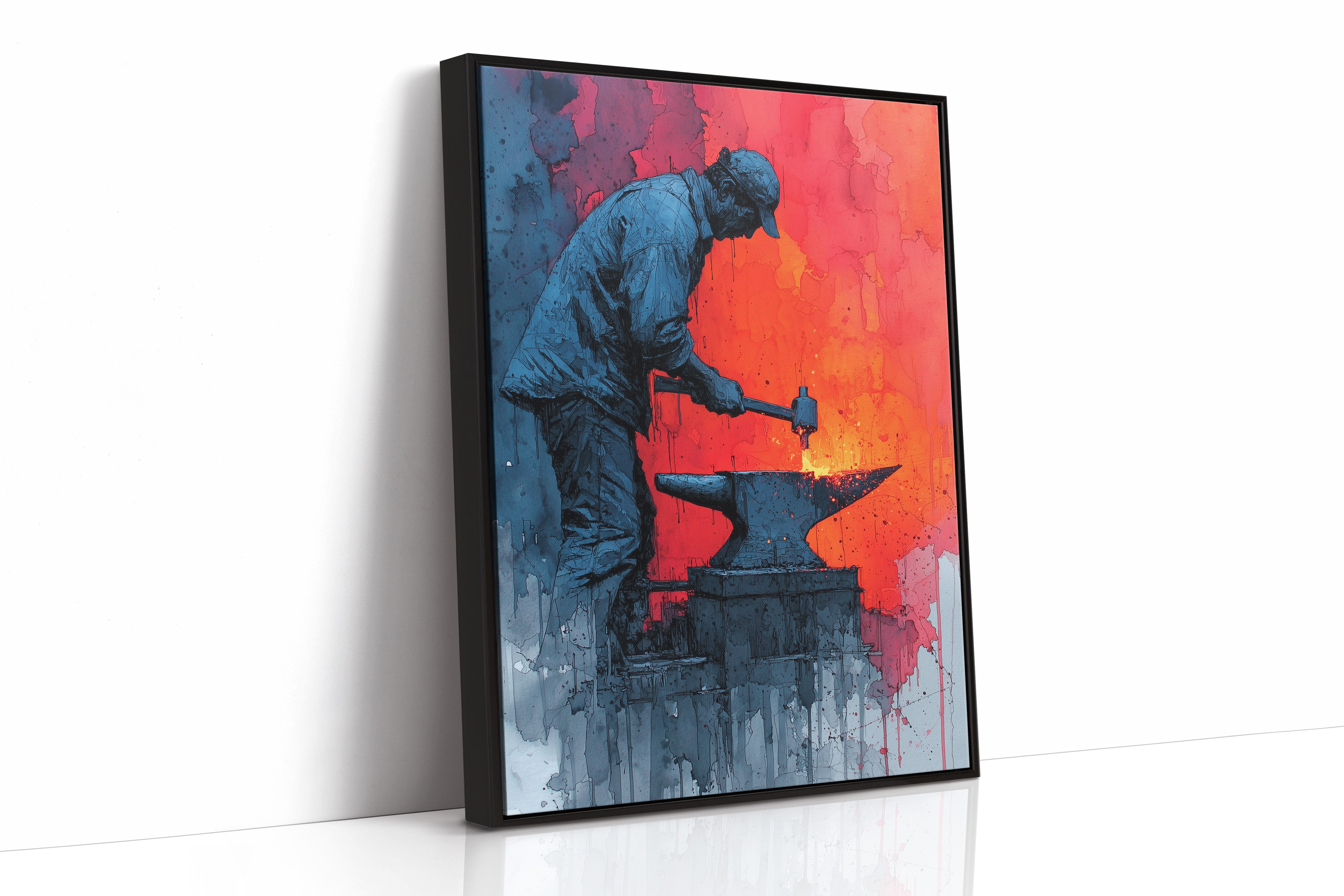 Blacksmith at the Forge