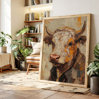 Rustic Longhorn with Painted Soul