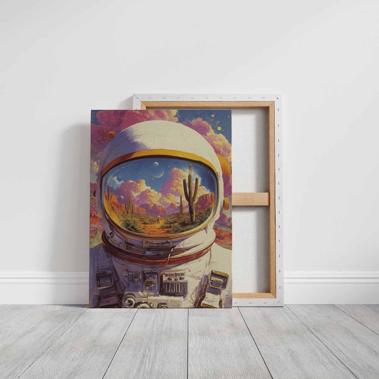 Space Cowboy's Desert Dream Reflection