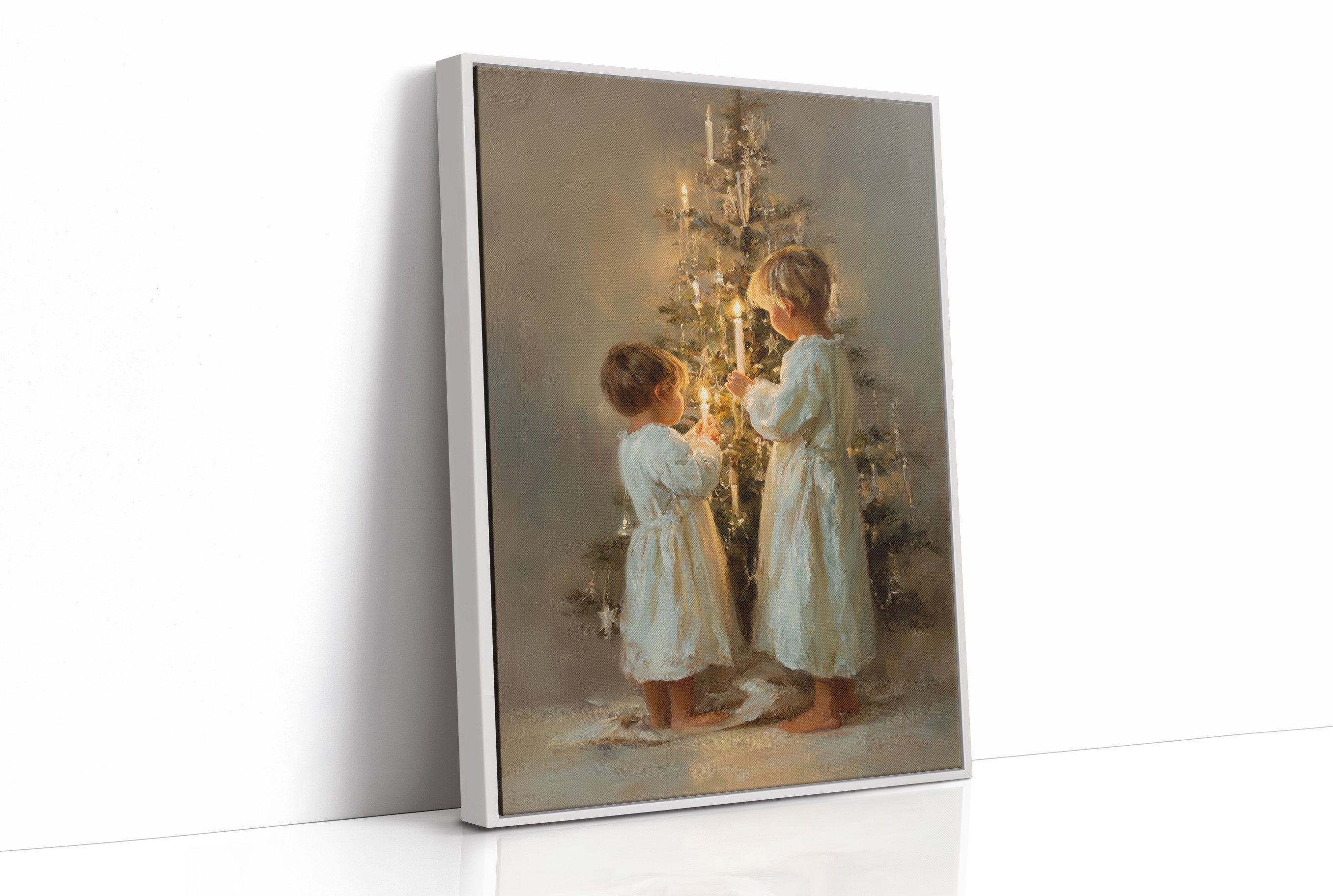 December Magic Glows In White