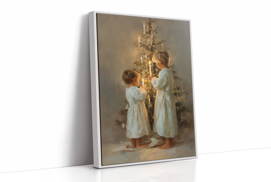 December Magic Glows In White